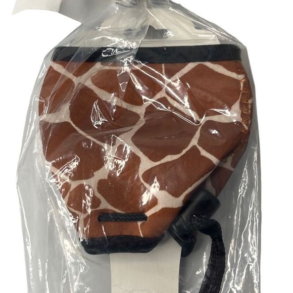 WOOZIE wine Coozie NEW brown print Woozie‎ - Picture 5 of 5